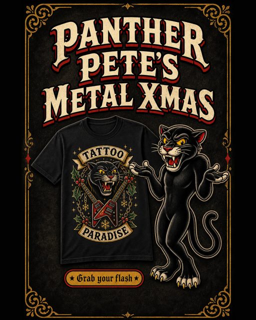 PANTHER PETE'S METAL XMAS